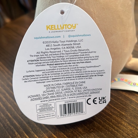 NWT Squishmallows Griella the Cow 5 Inch Easter Plush - Picture 8 of 10